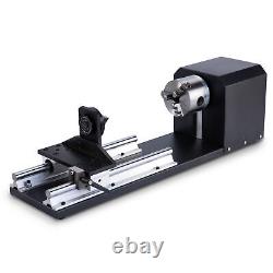 Secondhand Rotary Axis Attachment with 3-Jaw Chuck for CO2 Laser Engraver Cutter
