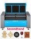 Secondhand Yl 130w Co2 Laser Engraver Cutter Etcher Autofocus W 35x55 In. Bed