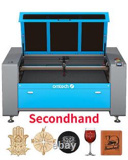 Secondhand YL 130W CO2 Laser engraver Cutter Etcher Autofocus w 35x55 in. Bed