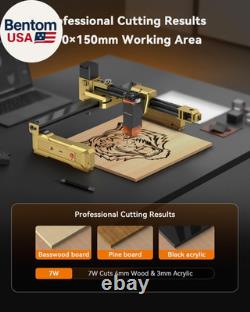 T1 Foldable Laser Engraver 3000mW Portable 200x150mm DIY Engraving