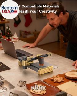 T1 Foldable Laser Engraver 3000mW Portable 200x150mm DIY Engraving