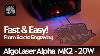 Unboxing Setup U0026 First Use Algolaser Alpha Mk2 20w Laser Engraver
