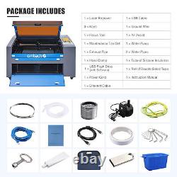 Upgraded 60W 16x24 CO2 Laser Engraver Cutter Cutting Engraving Marking Machine