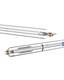 Used 130w Sealed Co2 Glass Laser Tube With Metal Head For Laser Engraver&cutter