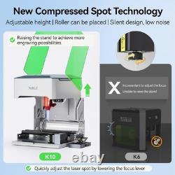 WAINLUXPRO K10 5000mW Laser Engraver Machine, Mini Laser Engraving Machine for W