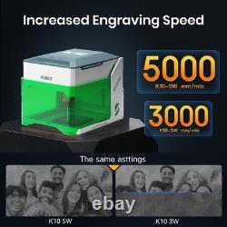 WAINLUXPRO K10 5000mW Laser Engraver Machine, Mini Laser Engraving Machine for W