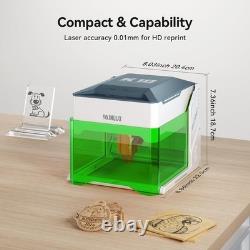 WAINLUXPRO K10 5000mW Laser Engraver Machine, Mini Laser Engraving Machine for W