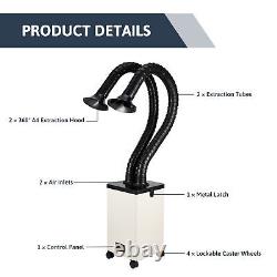 Xf-250 3-stage Filter Fume Extractor/air Purifier For Fiber & Co2 Machines