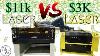 11k Laser Vs 3k Laser Aeon Laser Vs Omtech Laser Cutter