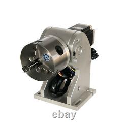 7.9x7.9 pouces 30W Machine de marquage laser à fibre JPT Machine de marquage métallique + Axe rotatif