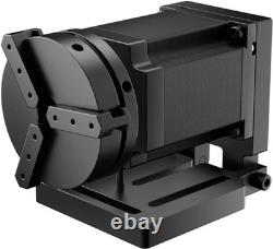 Accessoire d’axe rotatif Omtech pour graveurs laser à fibre, arbre rotatif de 70 mm avec