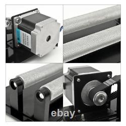 Accessoire d'axe rotatif pour machine de découpe et de gravure laser pour surface cylindrique