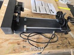 Accessoire de gravure cylindrique Omtech à 4 roues