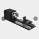 Accessoire Rotatif Omtech Avec Mandrin &agrave; 3 Mors Pour Objets Cylindriques, Compatible Avec Les Machines De D&eacute;coupe Laser Co2