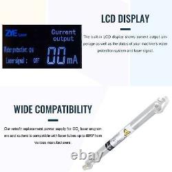 Alimentation Laser Omtech 80w 110v Co2 Pour Graveur De Tube Laser 80w Cutter LCD