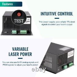 Alimentation électrique OMTech 150W pour graveur et découpeur laser CO2 Machines de gravure