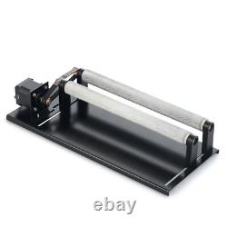 Axe rotatif OMTech K40 avec moteur pas à pas biphasé pour graveur et découpeur laser CO2