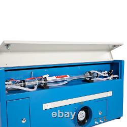 Cutter De Graveur Laser Omtech 50w 12x20 Co2 W. Cw5200 Chiller D'eau Et Axe Rotatif