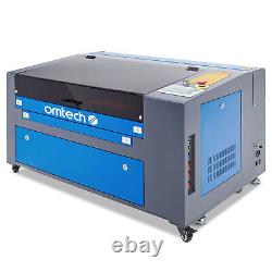 Cutter De Graveur Laser Omtech 60w 24x16 Pouces Co2 Avec Chiller D'eau Cw-3000