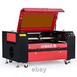 Cutter Graveur Laser Omtech 60w 20x28 Co2 Avec Broyeur À Eau Cw-3000