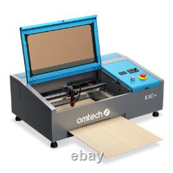Graveur Marqueur Laser CO2 40W d'Occasion avec Plateau de Travail 8 x 12 2024 K40 Amélioré