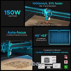 Graveur découpeur marqueur laser CO2 Pronto 75 d'occasion 40x63 150W avec mise au point automatique