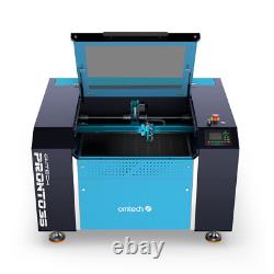Graveur et découpeur laser CO2 OMTech Pronto 35 60W 20x28 avec refroidisseur d'eau 1000m/s
