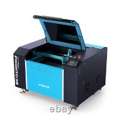 Graveur et découpeur laser CO2 OMTech Pronto 35 60W 20x28 avec refroidisseur d'eau 1000m/s