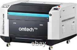 Graveur et découpeur laser CO2 à boîtier OMTech Pro Quantum RF, vitesse maximale de 4200 mm/s, d’occasion