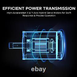 Graveur et découpeur laser CO2 d'occasion Pro 100W 2440 avec refroidisseur à eau