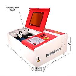 Graveur laser CO2 d'occasion de 40W K40 - Machine de gravure et de découpe au laser de bureau 8x12