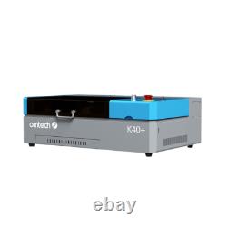 Graveur laser CO2 de bureau OMTech 45W K40+ avec une zone de travail de 8x12 et détachable