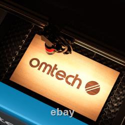 Graveur laser CO2 de bureau OMTech 45W K40+ avec une zone de travail de 8x12 et détachable