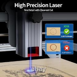 Graveur laser avec interrupteur automatique à capteur pour le bois et le métal