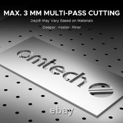 Graveur marqueur laser à fibre intégré OMTechT 30W 5,9 x 5,9 - Galvo compact 30