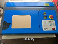 K40 graveur laser CO2 Couleur bleue, tout neuf jamais utilisé