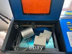 K40 graveur laser CO2 Couleur bleue, tout neuf jamais utilisé