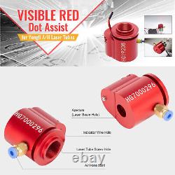 Localisateur de faisceau rouge visible Aide à point rouge pour graveuses de tube Yongli A/H de 80 à 400W
