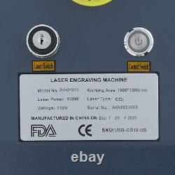 Machine De Coupe De Graveur Laser Af5070-150 150w D'occasion Avec Lit De Travail 50x70