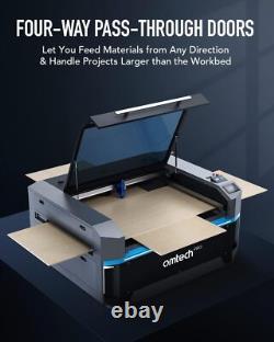 Machine Laser Hybride Pro 150W 34x54 d'Occasion pour Découpe de Métal, Acrylique et Bois