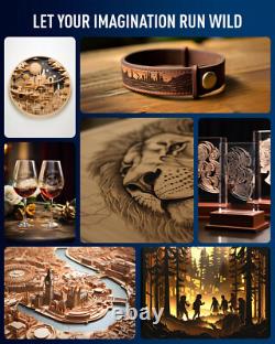 Machine à graver laser CO2 MF2028-100 100W 1060 d'occasion