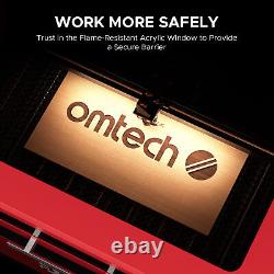 Machine de Gravure et Découpe OMTech 80W 24×36 pouces à Laser CO2