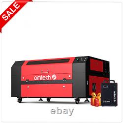 Machine de découpe et de gravure au laser CO2 OMTech 60W 20x28 avec refroidisseur d'eau CW-5000