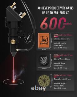 Machine de découpe et de gravure laser CO2 MF1624-60E 60W d'occasion avec table de travail 16x24