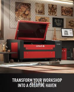 Machine de découpe et de gravure laser CO2 MF1624-60E 60W d'occasion avec table de travail 16x24
