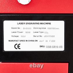 Machine de découpe et de gravure laser CO2 OMTech 1060 100W 24x40 pouces.
