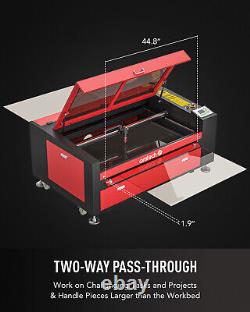 Machine de découpe et de gravure laser CO2 motorisée Z autofocus de 100W, 24x40 pouces