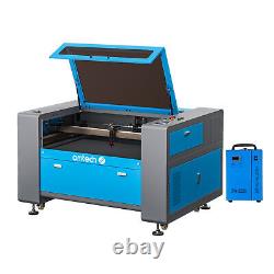 Machine de découpe et de gravure laser d'occasion CO2 1060 Gravure Coupeuse Coupeuse 100W 35x50
