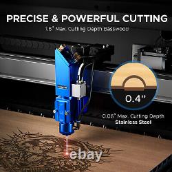 Machine de découpe et de gravure laser hybride OMTech Pro 3655 de 150W d'occasion
