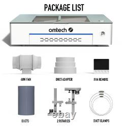 Machine de découpe et gravure au laser CO2 Polar 50W 12×20 d'occasion avec axe rotatif